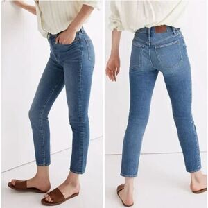Madewell Women's Straight Leg Jeans - Light Blue